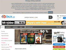 Tablet Screenshot of ebux.cz